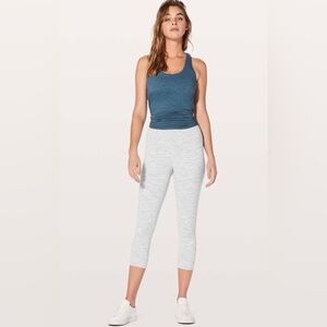 Lululemon Wunder Under Crop Hi Rise 21” leggings Wee are from space luon